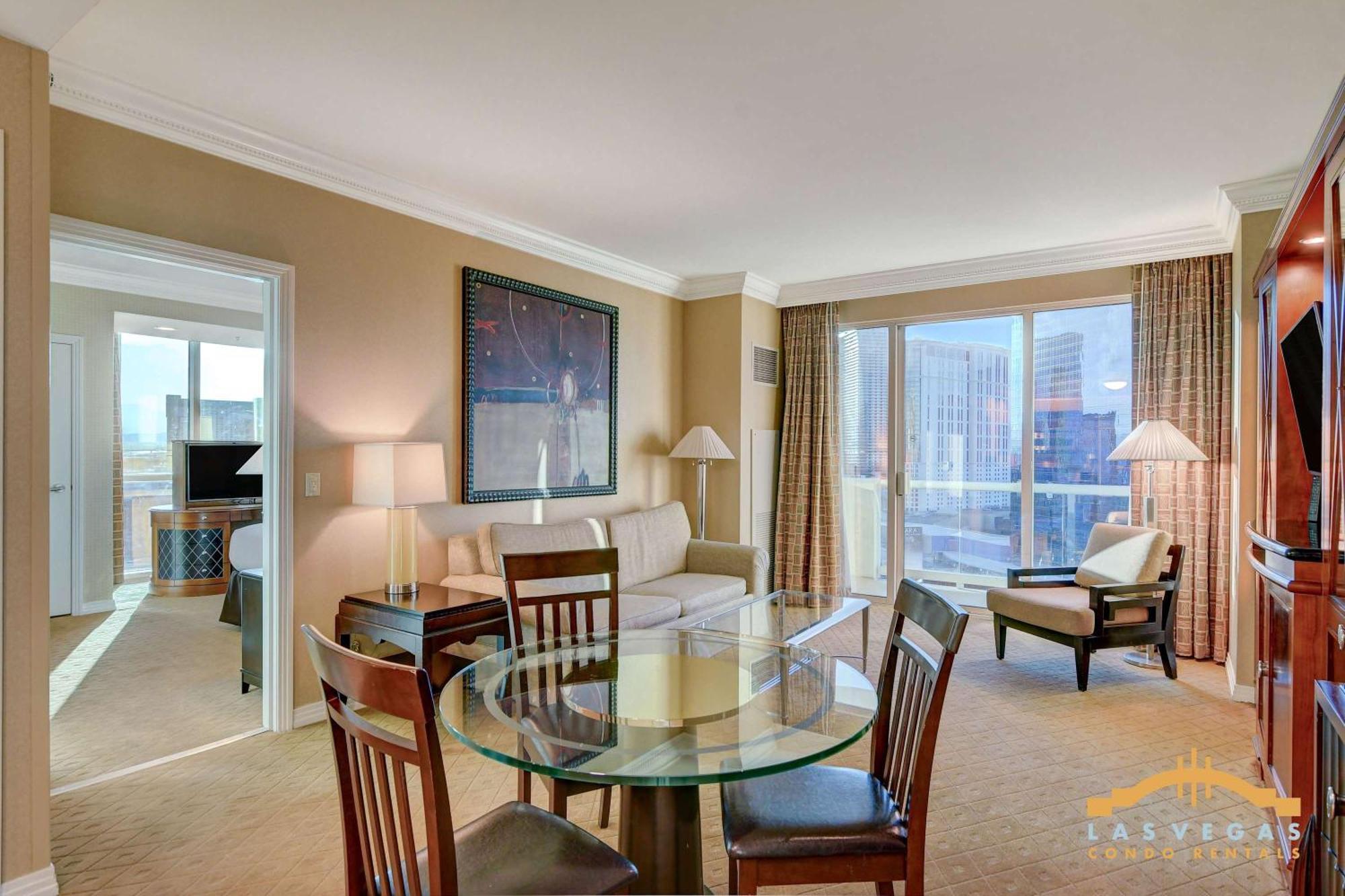 Сasa de vacaciones Mgm Signature-17-801 1br2ba F1 Strip View Balcony Las Vegas